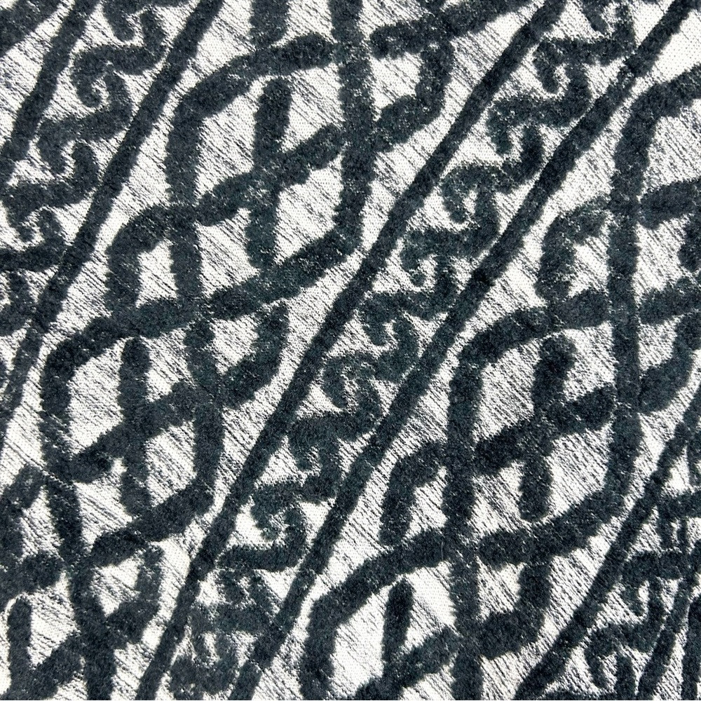 Moth Anthropologie Sweater Dress Black Gray Knit Pattern 3/4 Sleeve - Picture 10 of 12